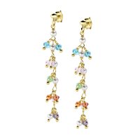 Earrings Amen Woman Rainbow in Silver Perla ORGRGM1 - ORGRGM1